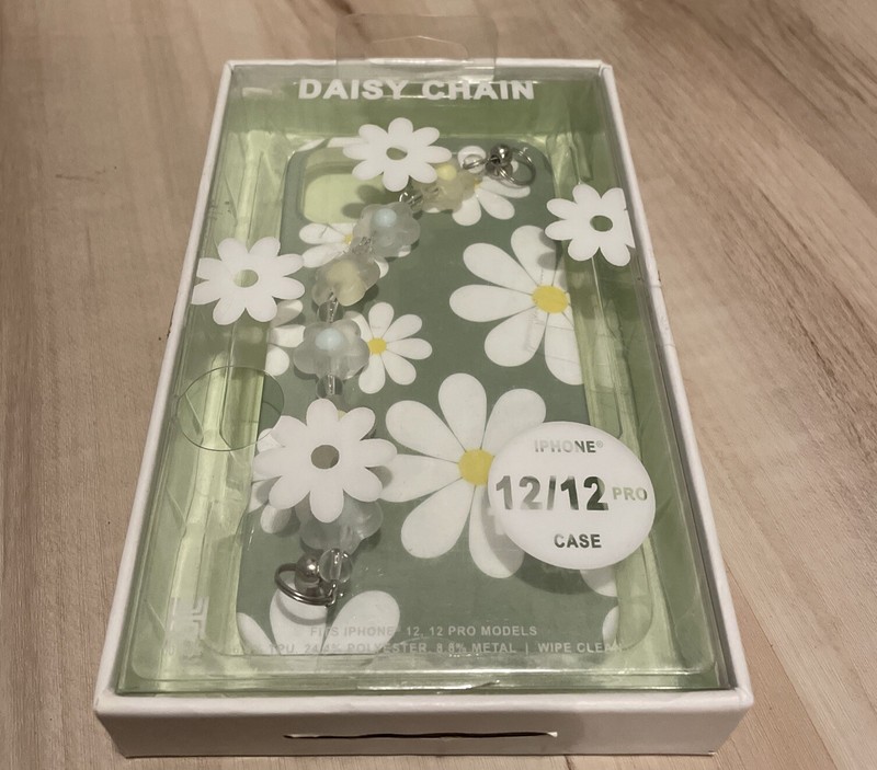 Daisy Chain iPhone 12/12 Pro Case Green Daisy With Daisy Chain Urban Outfitters
