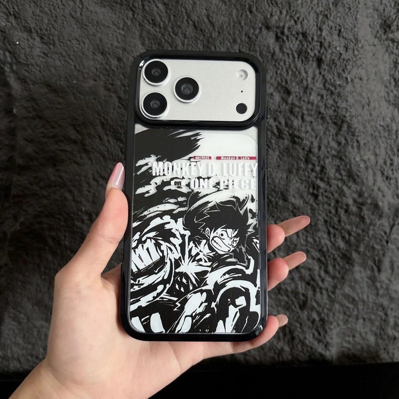 One Piece Zoro Luffy Anime Phone Case For iPhone 12 13 14 15 16 17 Pro Max Air