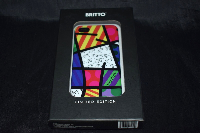 ROMERO BRITTO Landscape Limited Edition Hard Plastic Case Apple IPhone 4/4S 2012