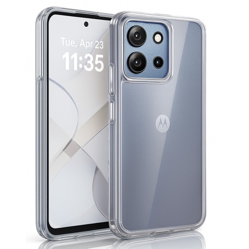 For Motorola Moto G Play 2026 Case Phone Cover Clear Shockproof +Tempered Glass