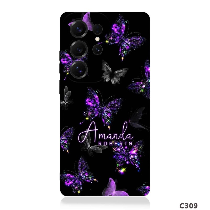 Butterfly Design Custom Cover GEL Phone Case For Samsung S24 S25 A16 A36 A35 A15 gallery