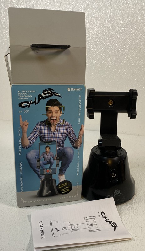 IJOY ChaseRobot, Face & Object Tracking Smartphone Tripod Mount for Images&Video