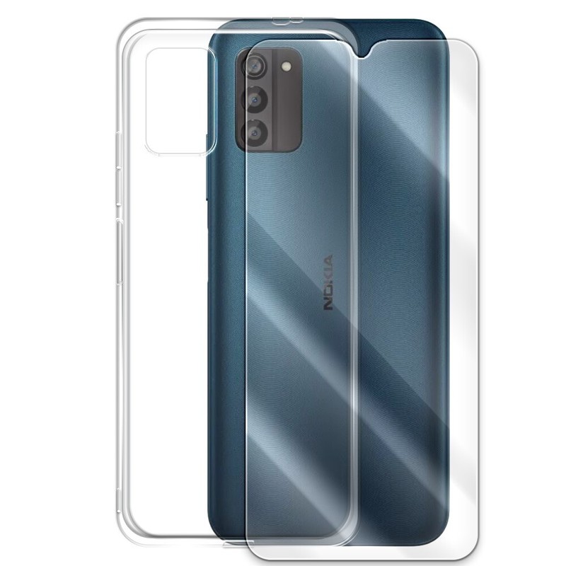 For Nokia G100 TA-1430 Easy to Install Screen Protector Wear-Resisting TPU Case