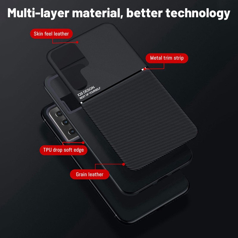 For Samsung Galaxy S24 Ultra S23 S22 Magnetic Slim Shockproof Hybrid Thin Case gallery