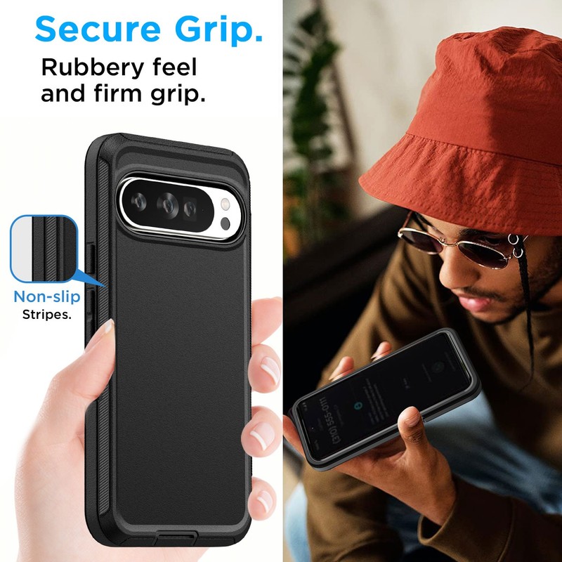 For Google Pixel 10/10 Pro XL Case Heavy Duty Military Shockproof Rugged Cover gallery