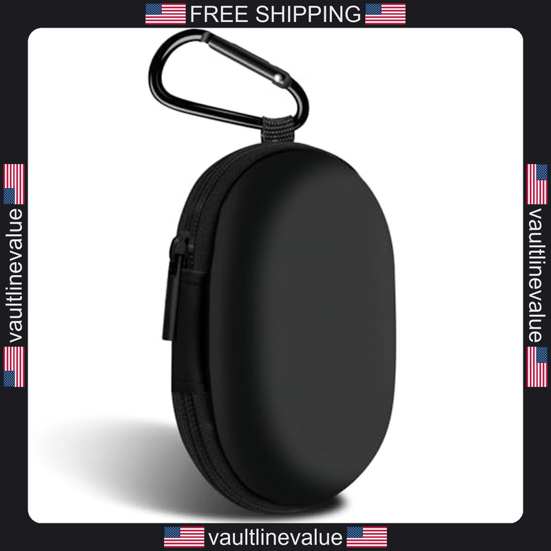 Oval Earbud Case Portable EVA Carrying Case Storage Bag Cell Phone Accessories