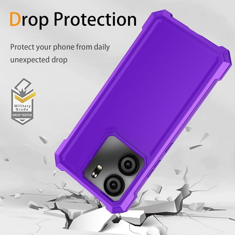 Compatible with Blu View 5 Case with Tempered Glass Screen Protector Silicone... gallery