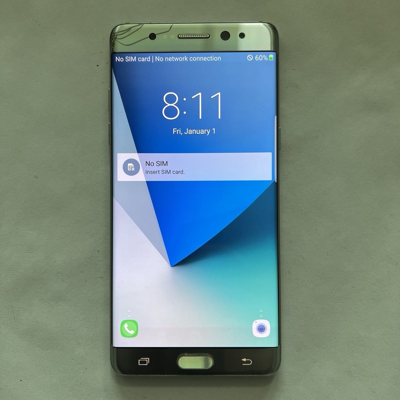 Original Used Phone For Samsung Galaxy SM-N930R4 4+64GB American Version Silver