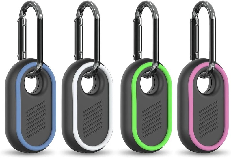 4-Pack Compatible for Samsung Galaxy Smarttag2 Case Cover, Rugged Full Protectiv