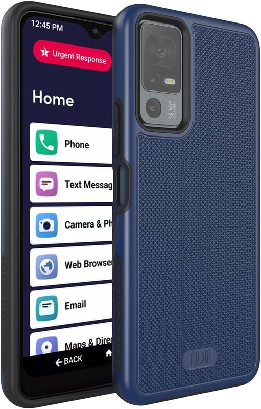 Lively Jitterbug Smart 4 Case Indigo Blue - Military Drop Tested Heavy Duty Slim gallery