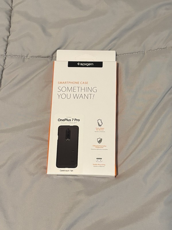 Spigen Tough Armor Shockproof Heavy Duty Kickstand Case for OnePlus 7 Pro gallery