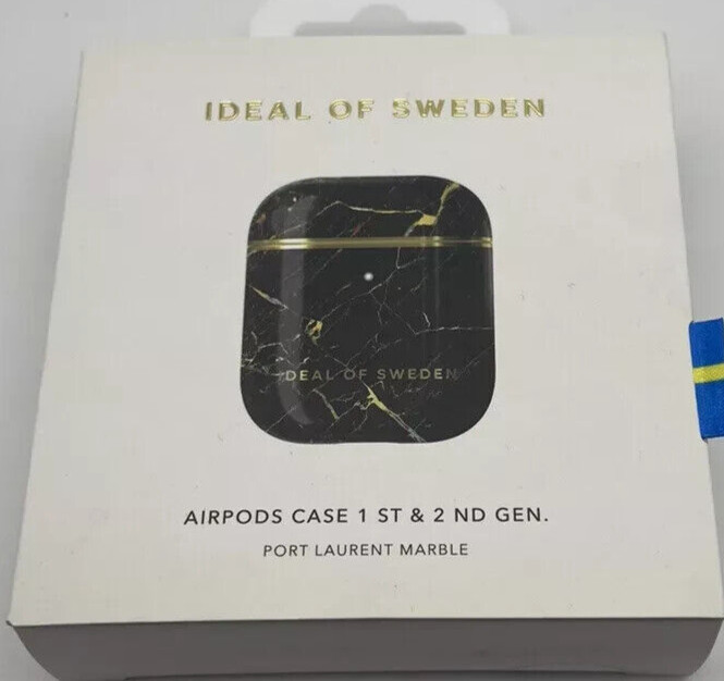 Ideal Of Sweden AirPod Gen 1 & 2 Case Port Laurent Marble – NEW