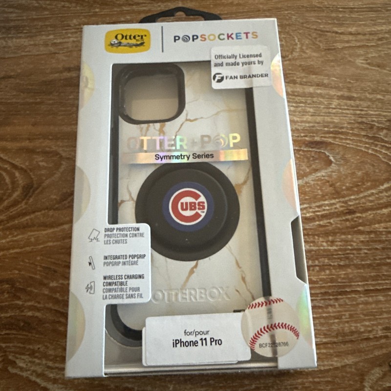 OtterBox Chicago Cubs Pop Symmetry Series Case for Apple iPhone 11 Pro – Black