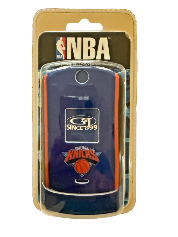 Motorola RAZR V3 V3c V3i V3m Gloss Blue Orange NY Knicks NBA Protector Case NEW