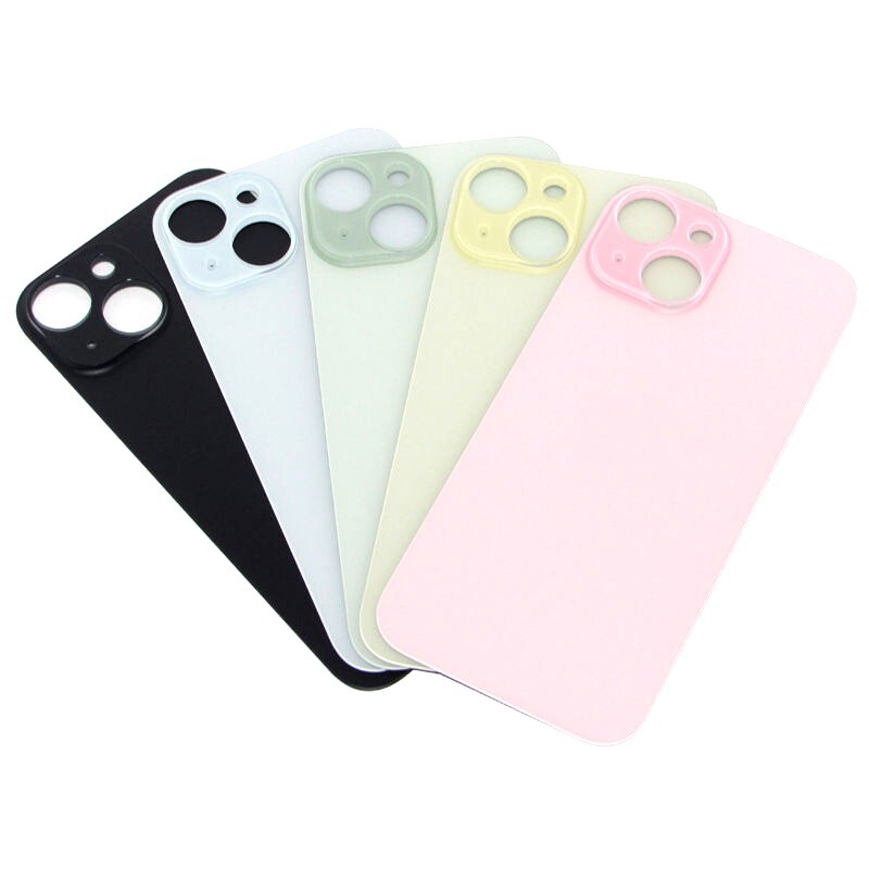 Battery Door Glass Cover Replacement For iPhone 15 15 Plus / 15 Pro / 15 Pro Max