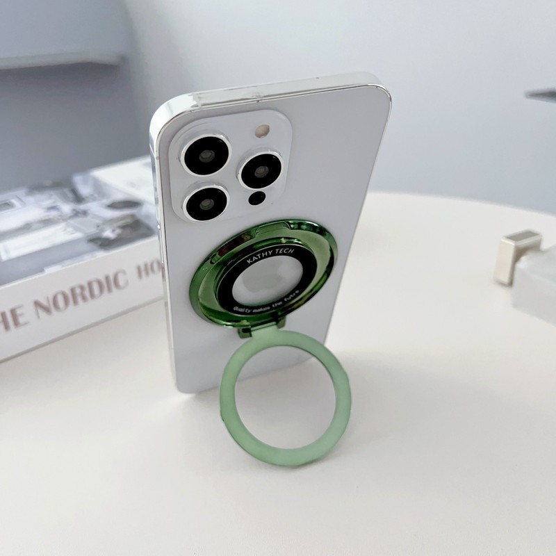 Compatible Mag Safe Universal Phone Magnetic Ring Holder Adjustable Stand Lot gallery
