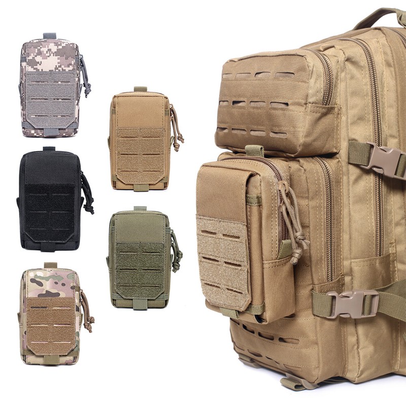 Tactical EDC Molle Pouch Nylon Tool Kit Waist Belt Bag Pack Mobile Phone Pocket gallery
