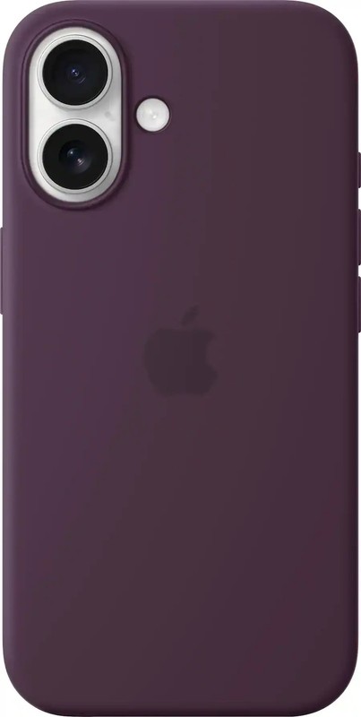 Original Apple iPhone 16 Plus Silicone Case with MagSafe – Plum
