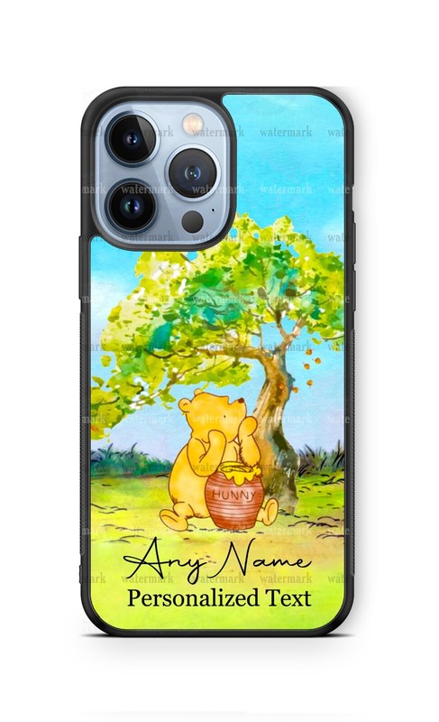 Winnie the Pooh Honey Pot Personalized Phone Case for iPhone Samsung Google Moto