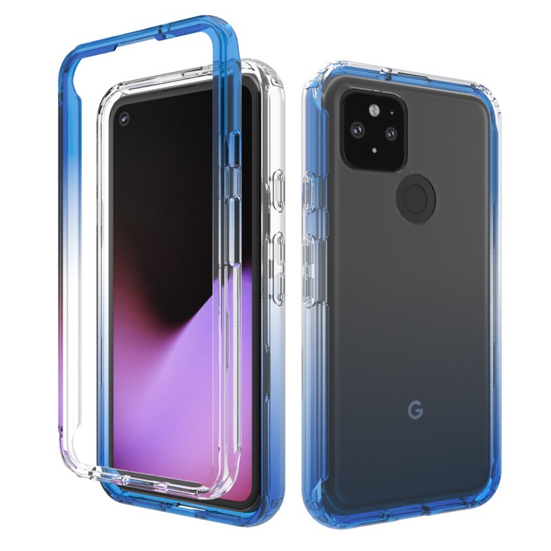 For Google Pixel 5 Full-Body Protective Case With Built-in Screen Protector gallery
