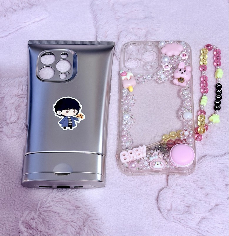 iPhone 16 Pro Max Case Jungkook and Cooky Bt21 Phone Case