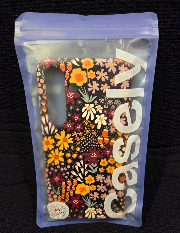 Casely Samsung Galaxy S25 Plus - Plum Floral - Tough Glossy - Mag Safe