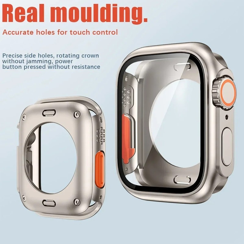 Full Cover Case Screen Protector For Apple Watch Series 10 9 8 7 6 5 SE 45/46mm gallery