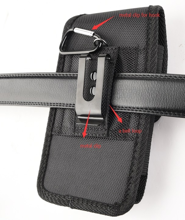 For Samsung Galaxy A12 4G LTE Phone Case Belt Pouch Holster with Clip/Loop gallery