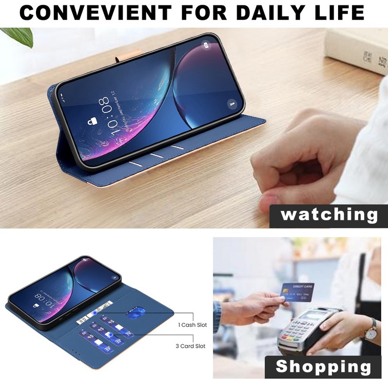 For LG V20/V30/V40/V50/V60 ThinQ Flip Shockproof Wallet Stand Phone Leather Case gallery
