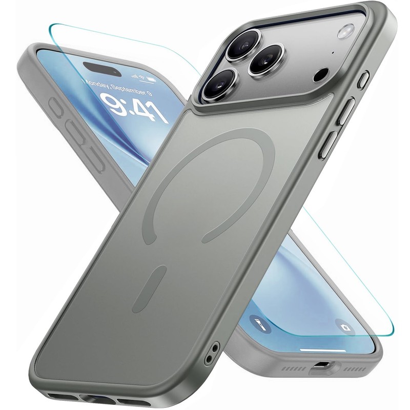 For iPhone 17 Pro Max Case 17 Air Phone Cover Shockproof Rugged + Screen Glass gallery
