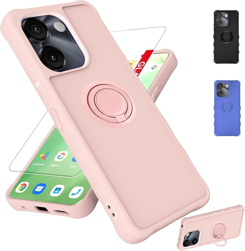 Innovative 2MM Protective Case for Foxx A67/C67/S67 5G with Ring Support