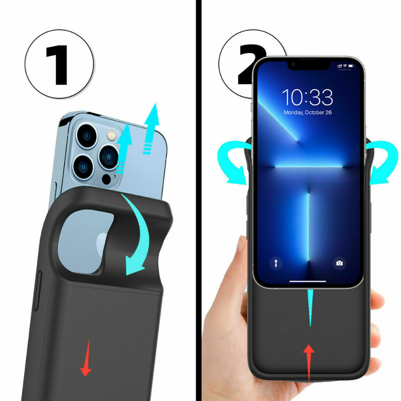 Battery Charger Case Fast Charging Cover For iPhone 17/17 Air/17 Pro/17Pro Max gallery