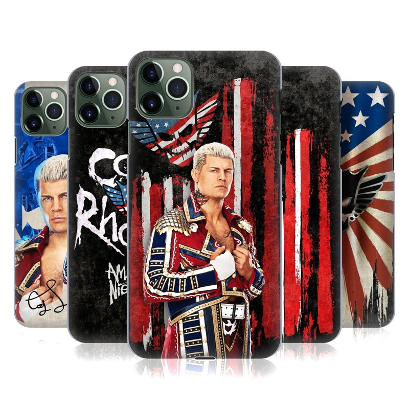 OFFICIAL WWE CODY RHODES HARD BACK CASE FOR APPLE iPHONE PHONES