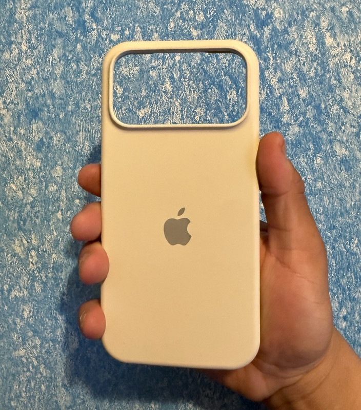 Apple iPhone Beige Plain Back Case Cover for Apple iPhone 17 Pro Max