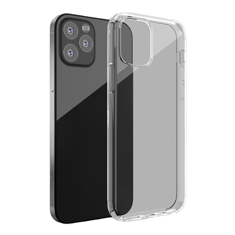 For iPhone 14 13 12 11 Pro Max Mini Soft Silicone Clear Cover Shockproof Case gallery