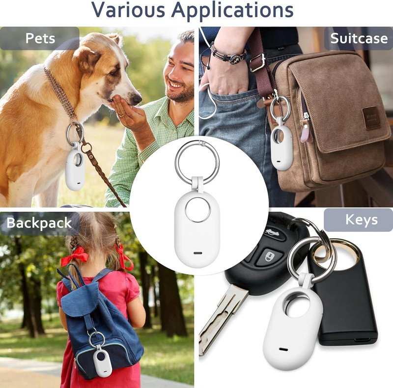 4-Pack Holder Case Compatible with Samsung Galaxy Smarttag 2, Protective Sili... gallery