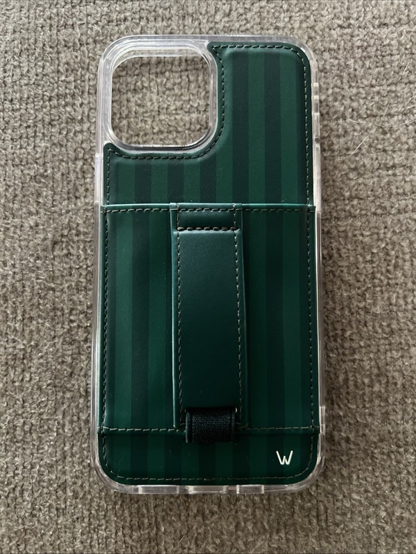 WALLI Evergreen Stripe Original iPhone 13 Pro Max Wallet Case