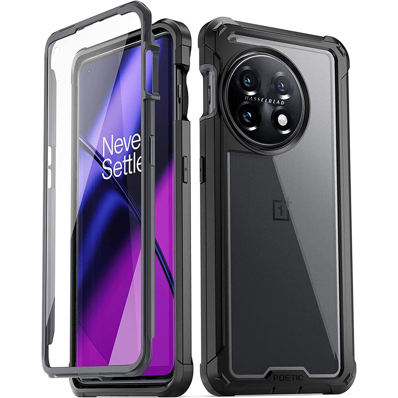 For OnePlus 7 8 9 Pro/N10 5G Case Clear Back Shockproof Cover 360 Full Coverage gallery