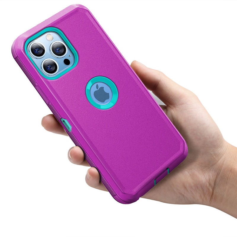 For iPhone 14 13 12 Pro Max 11 XR SE 2 3rd 7 8 Case Heavy Duty Shockproof Cover