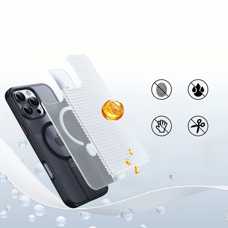 Slim Mag-Safe Case Cover with Adjustable Stand For iPhone 16 Pro Max 15 14 13 12 gallery