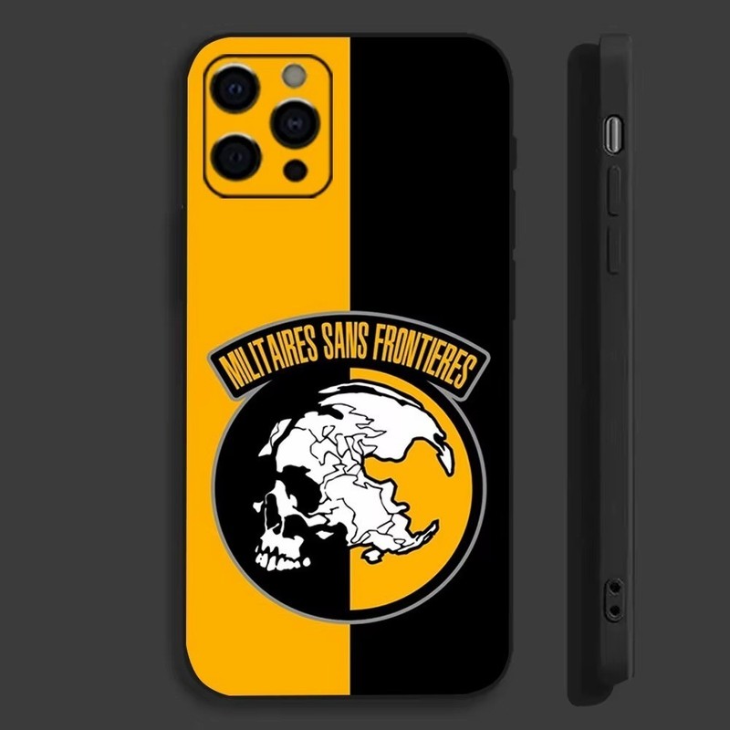 Metal Gear Solid Game Phone Case For iPhone 15 14 13 12 11 Pro Max XR Soft Cover