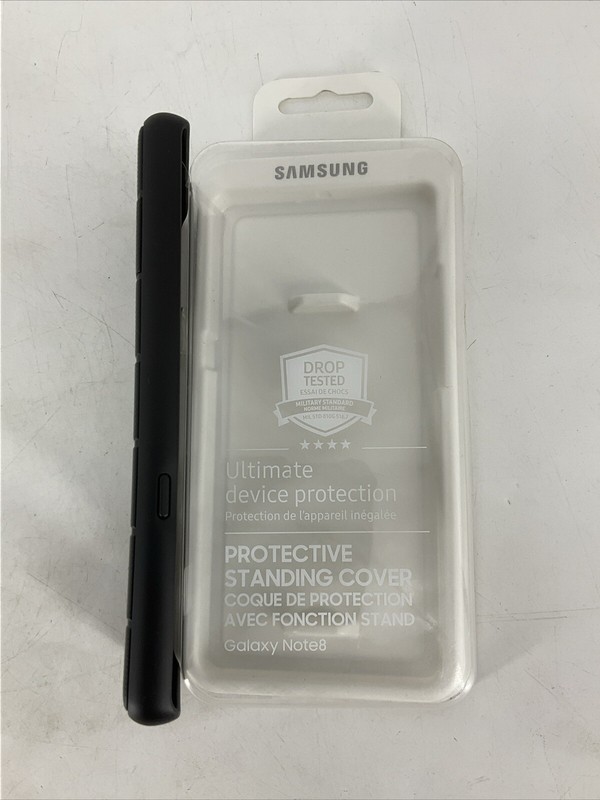 Samsung Galaxy Note 8 Black Protective Standing Cover Genuine OEM NEW gallery