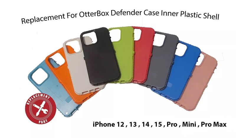 Replacement For OtterBox Defender Inner Plastic iPhone 12 13 14 15 Pro Mini Max