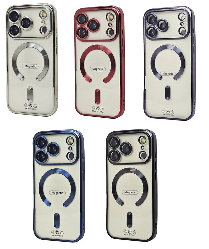 Lot of 5pcs Electroplated TPU Case for iPhone 17/17 Air/17 Pro/17 Pro Max
