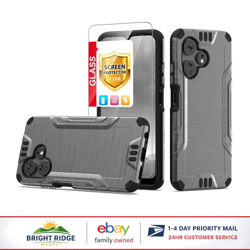 Matte Finish Case with Screen Protector and Shock Absorbing Design for Celero 5G