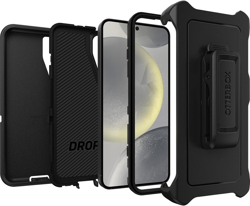 New Case For Otterbox Defender Samsung Galaxy A16 5G + Kickstand - Black gallery