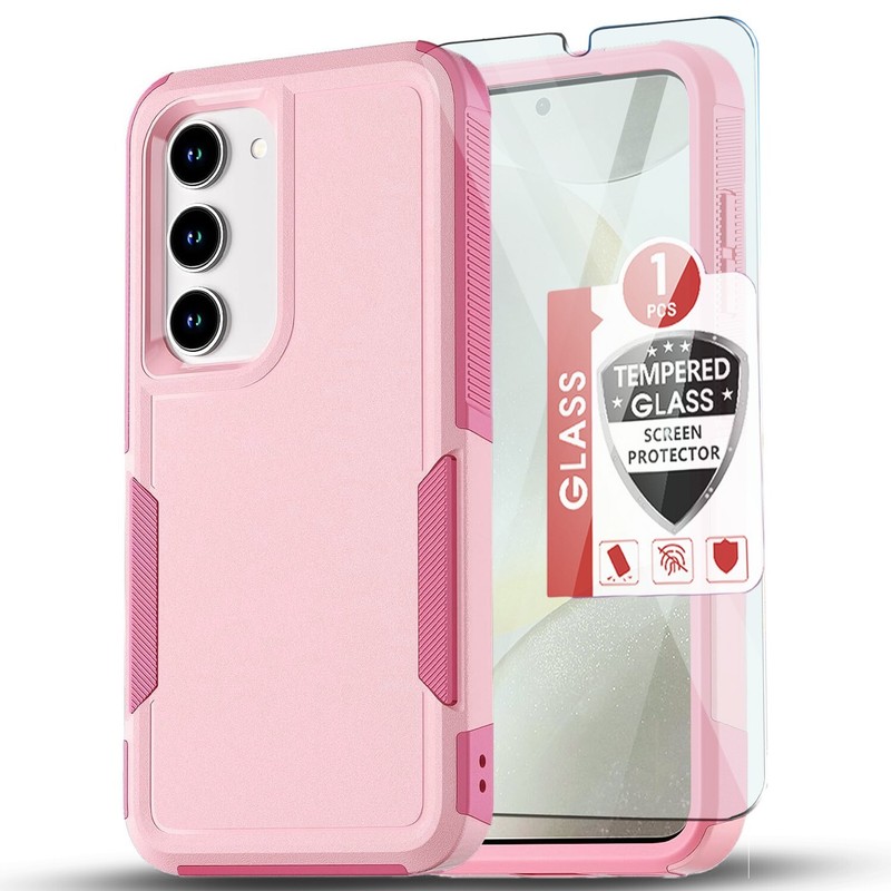 For Samsung Galaxy A16 5G A15 A14 Case Phone Cover Heavy Duty + Tempered Glass gallery