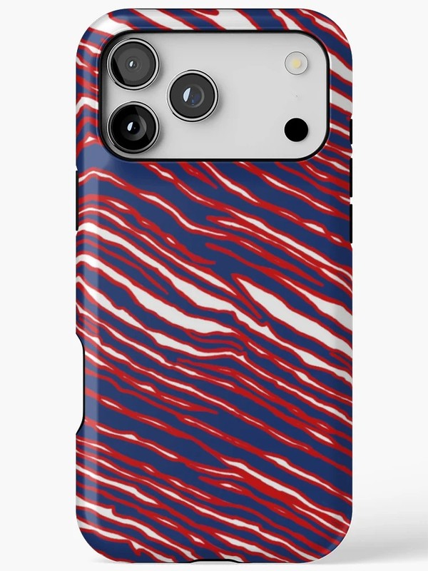 NEW! Buffalo ZigZag Pattern Tough Phone Case For iPhone