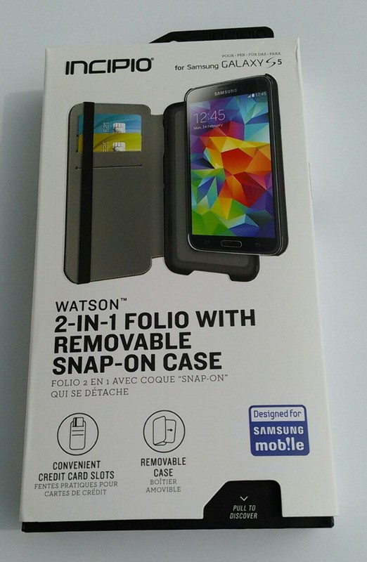 Samsung Galaxy S5 2-in-1 folio with removable snap on case BY Incipio (50 pack)