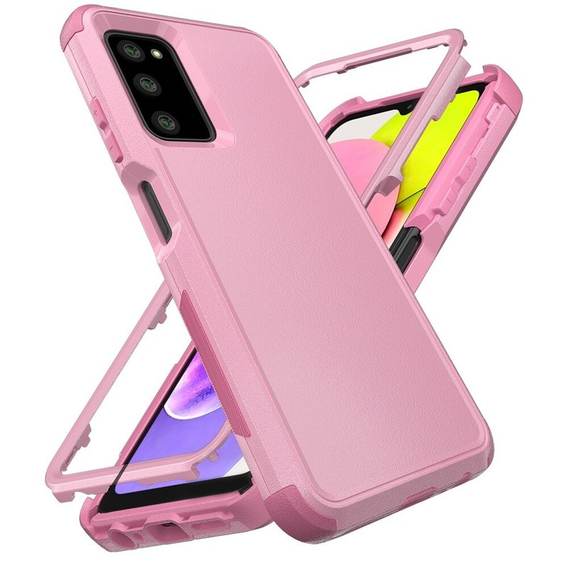 For Samsung Galaxy A03S Case Shockproof Hybrid Hard Phone Cover Screen Protector